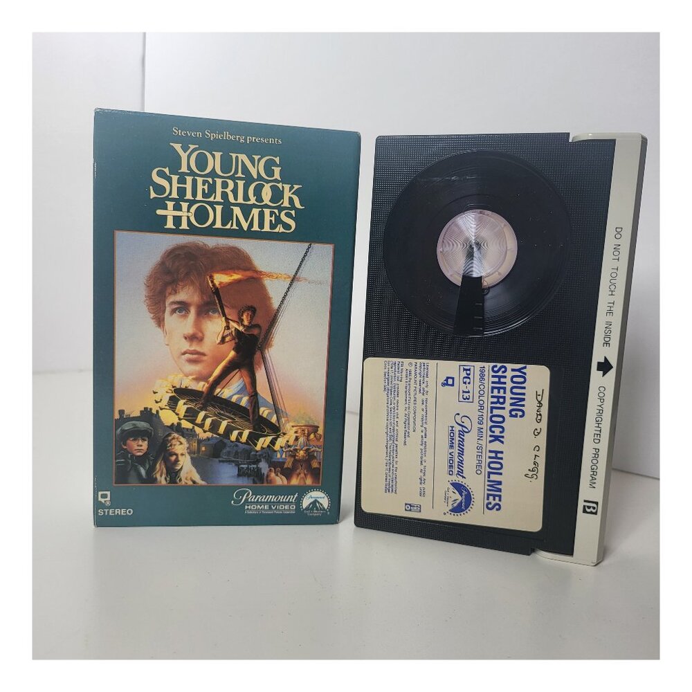 Young Sherlock Holmes BETA Tape Betamax (Not VHS)